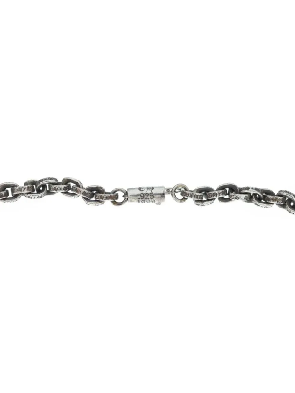 Chrome Hearts Paper Chain 20 Necklace Silver